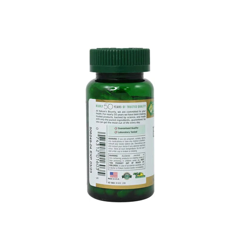 Nature's Bounty Easy Iron Mineral Supplement, 28mg, 90 Capsules - Med7 Online