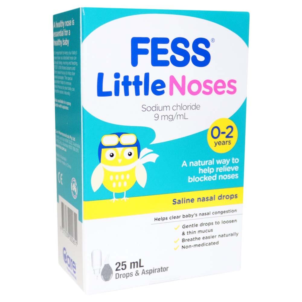 Fess Little Noses Saline Nasal Drops 25 mL