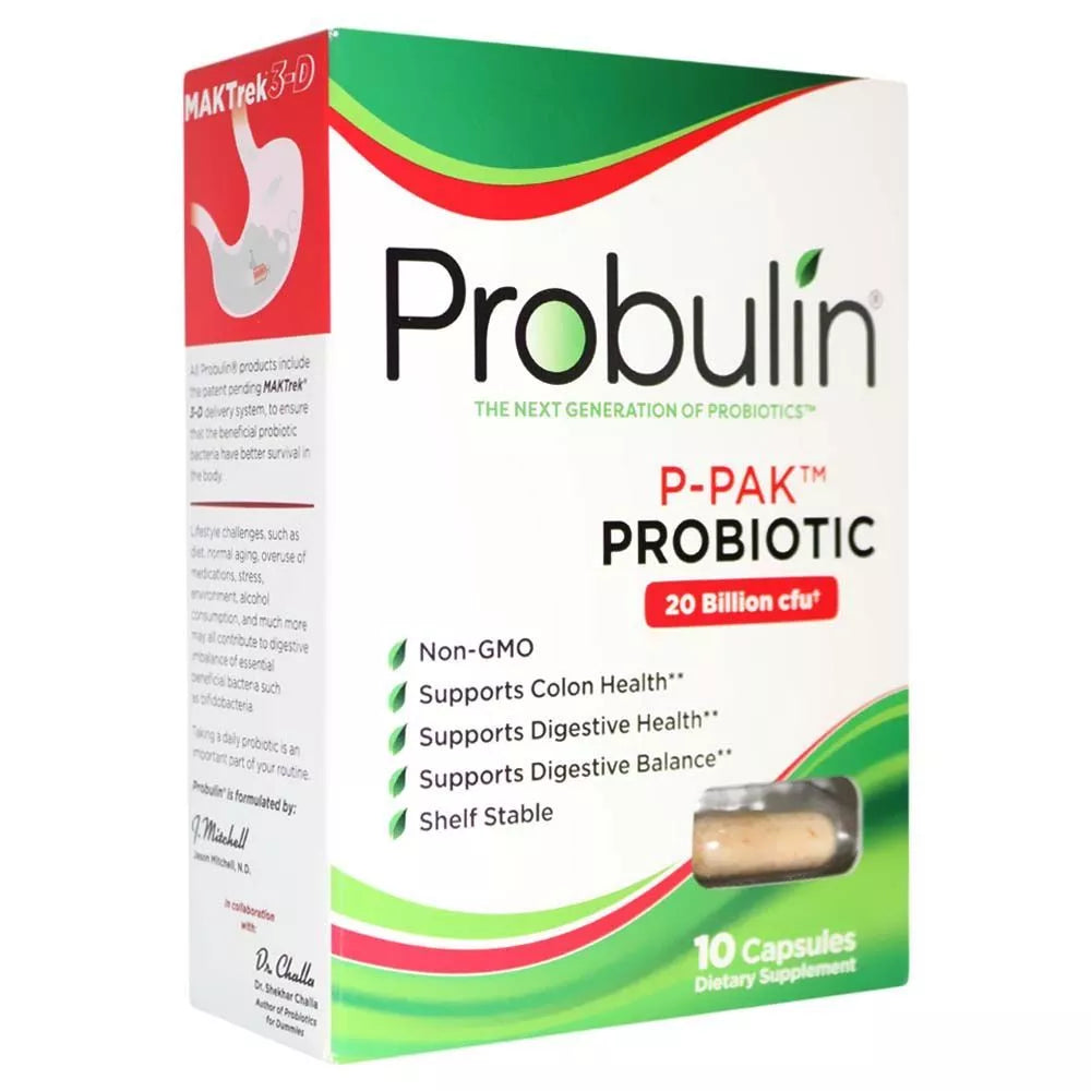 Probulin - P-Pack Probiotic Capsules 10's