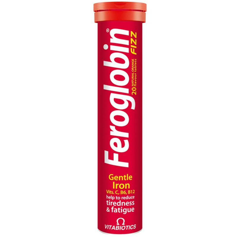 Vitabiotics Feroglobin Fizz Effervescent Tablets 20's - Med7 Online