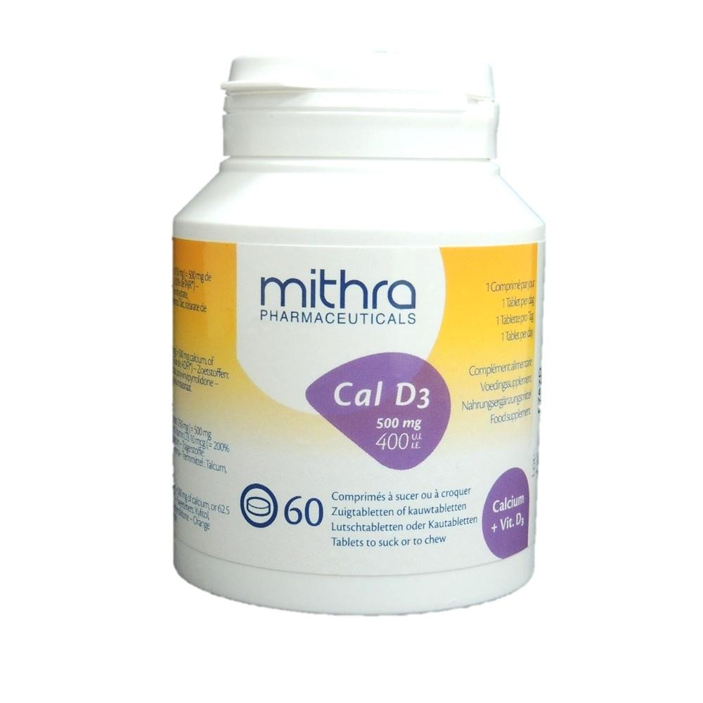 Mithra Cal D3 Chewable Tablets 60's - Med7 Online
