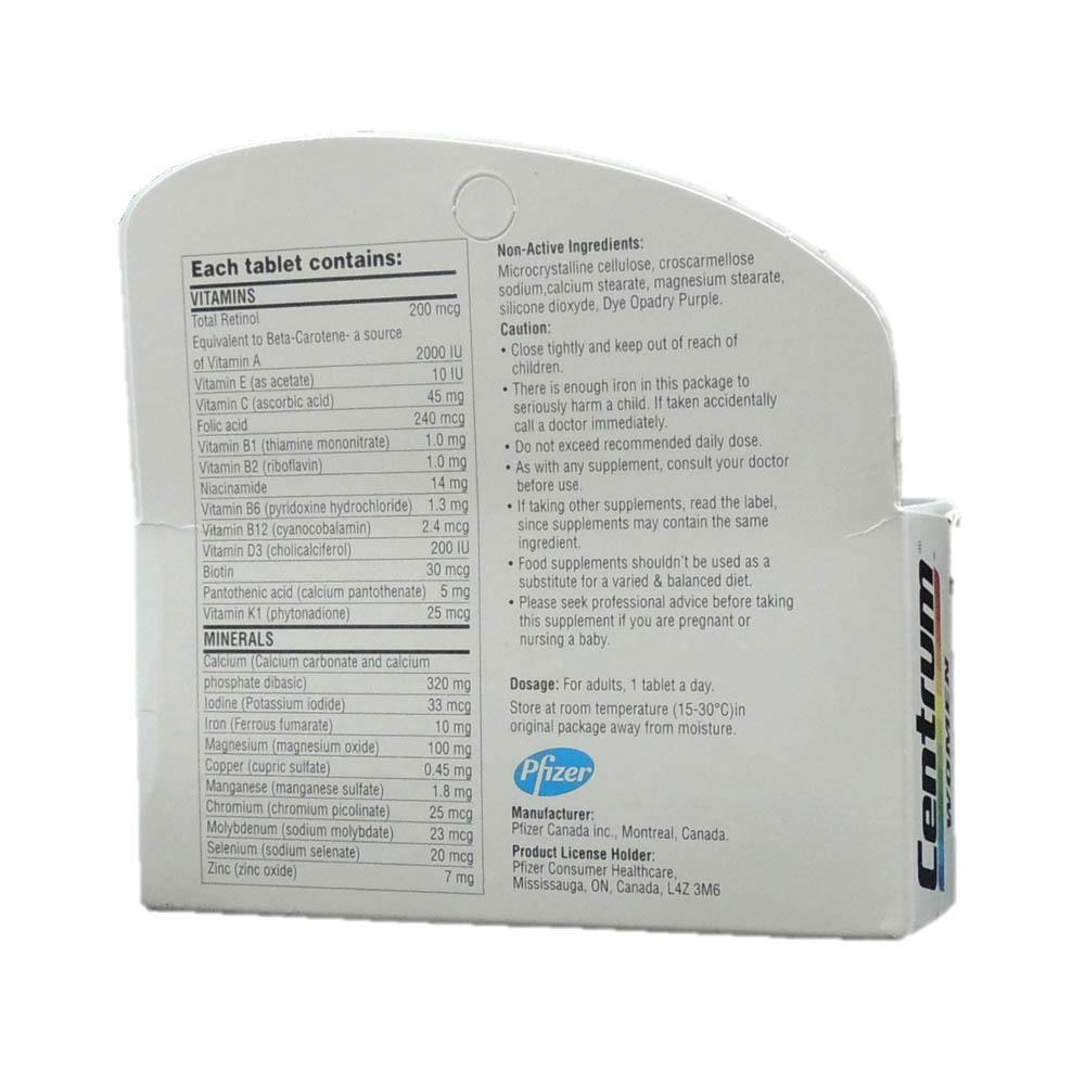 Centrum For Women Tablets 60's - Med7 Online