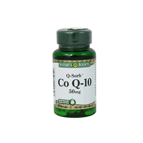 Natures Bounty Q Sorb Q10 50mg 50 Per Pack - Med7 Online