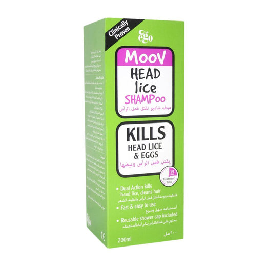 Ego Moov Head Lice Shampoo 200 mL - Med7 Online