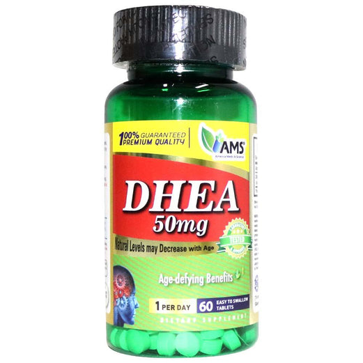 AMS DHEA 50 mg Tablets 60's - Med7 Online