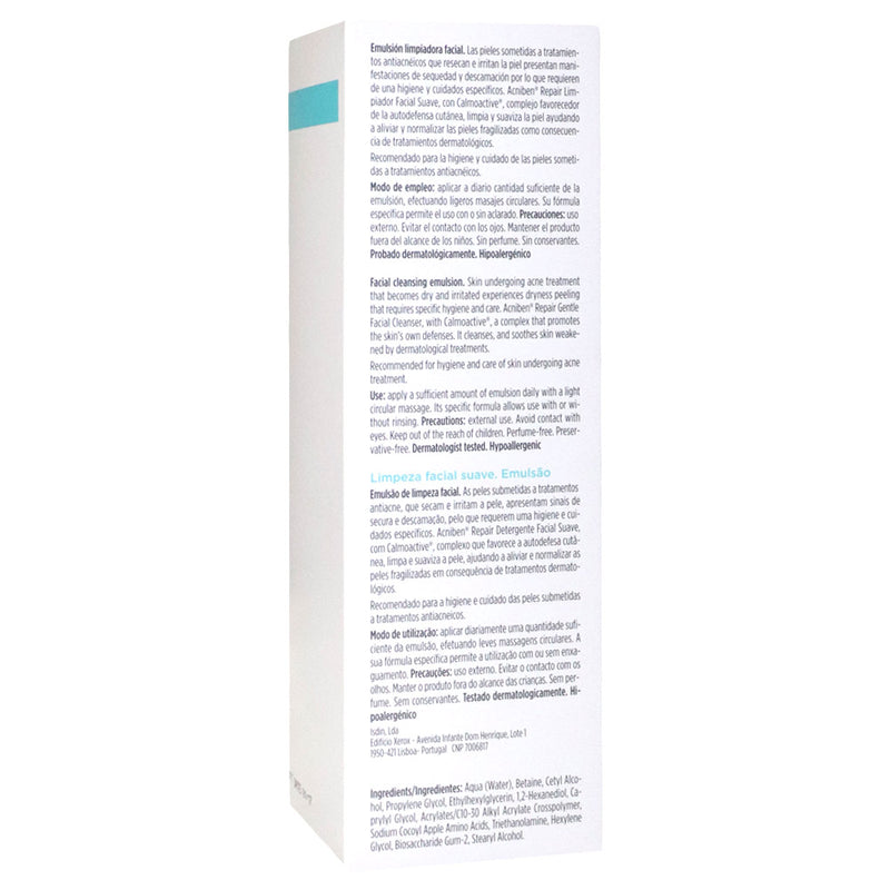 Isdin Teen Skin Acniben Repair Emulsion Cleanser 180 mL - Med7 Online