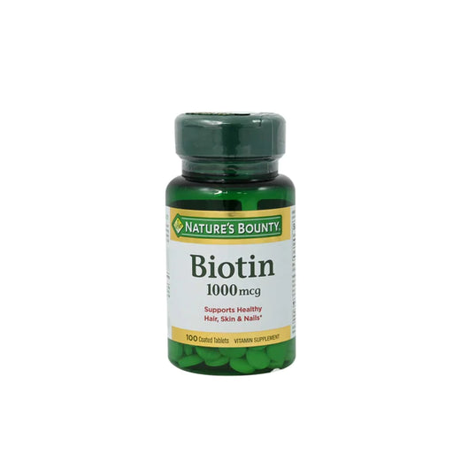 Nature's Bounty Biotin 1000mcg Supports Healthy Hair ,Skin & Nails - Med7 Online