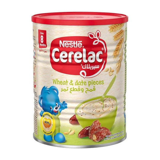 CERELAC WHEAT&DATE PIECES 8M 400G