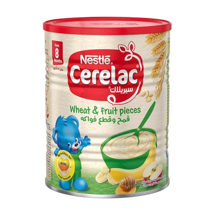 CERELAC WHEAT&FRUIT PIECES 400G
