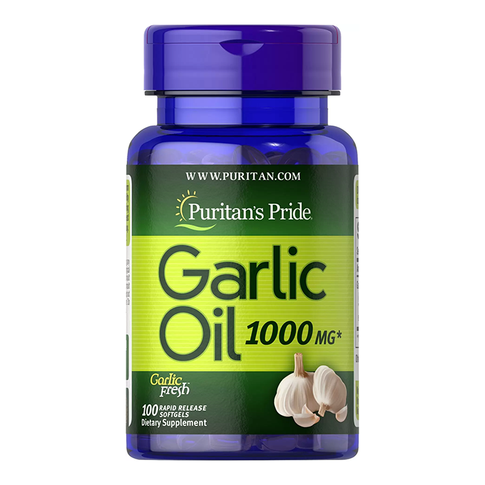 PURITANS PRIDE Garlic Oil - 1000 Softgels