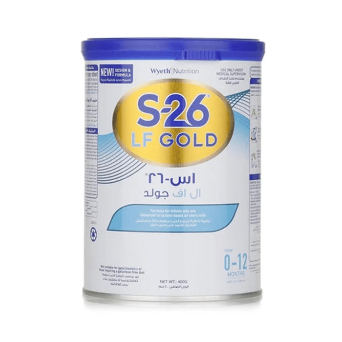 S-26 LF GOLD خالي من اللاكتوز 400 جرام