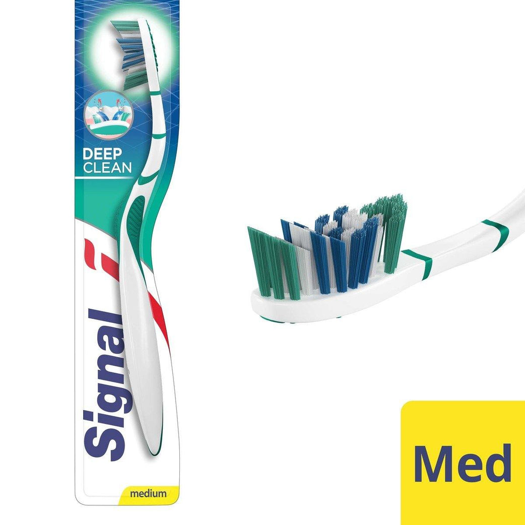 Signal Toothbrush Deep Clean Medium 1pc Assorted Color - Med7 Online