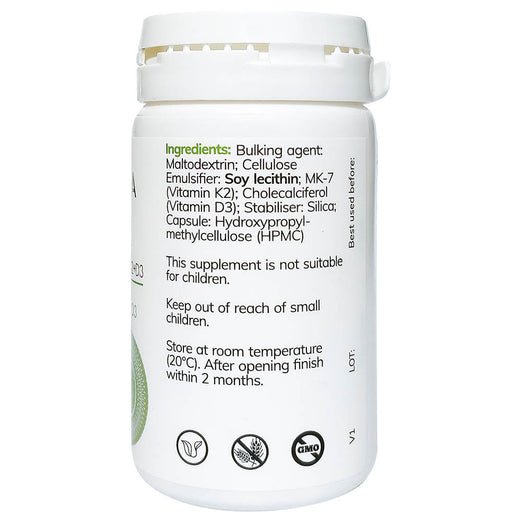 Vitrunova Vitamin K2 + D3 Liposomal 60 Capsules
