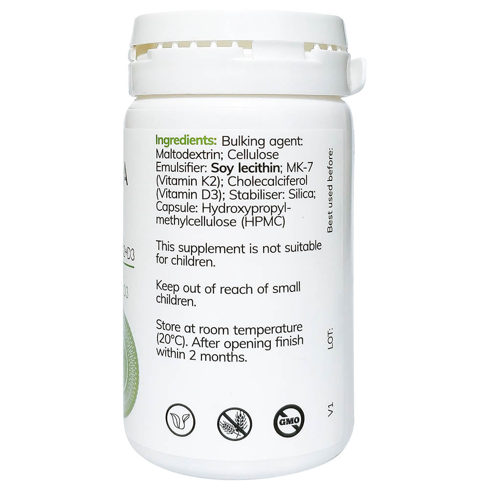 Vitrunova Vitamin K2 + D3 Liposomal 60 Capsules