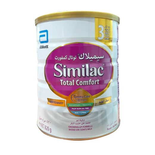 Similac Total Comfort Stage 3, 12M - 3 Yrs, 820 Gms, Easy to Digest, Tummy Care