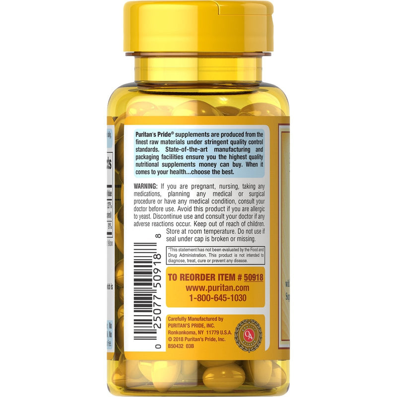Puritan's Pride Vitamin E-400 IU with Selenium 50 mcg 100s - Med7 Online