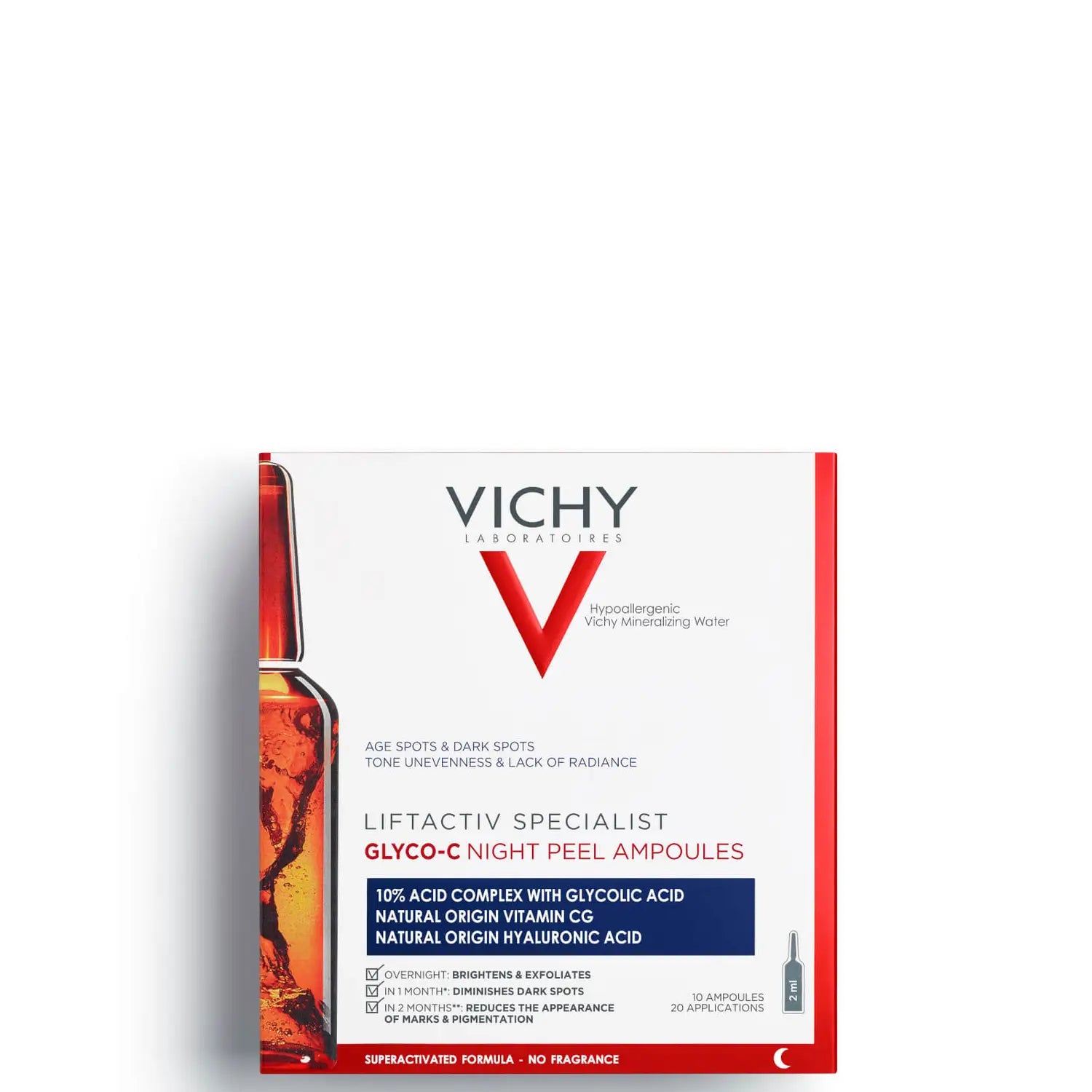VICHY LIFTACTIV SPECIALIST GLYCO-C NIGHT PEEL AMPOULES 10s