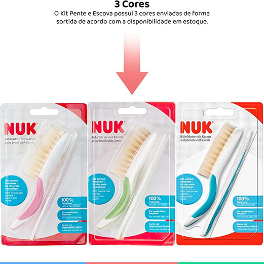 NUK BABY BRUSH WITH COMB