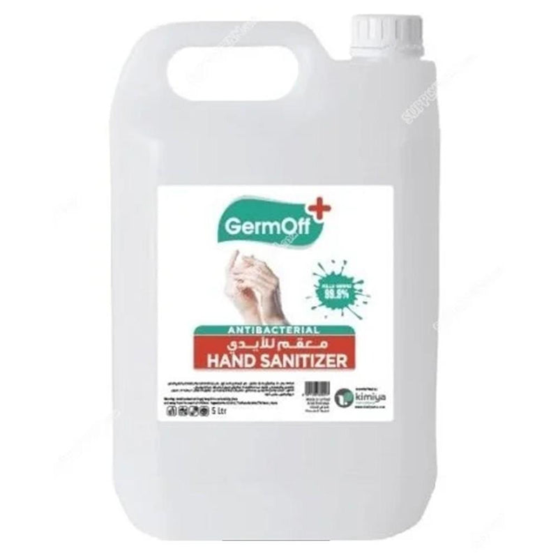 GermOff plus Antibacterial Hand Sanitizer 5 Ltr - Med7 Online