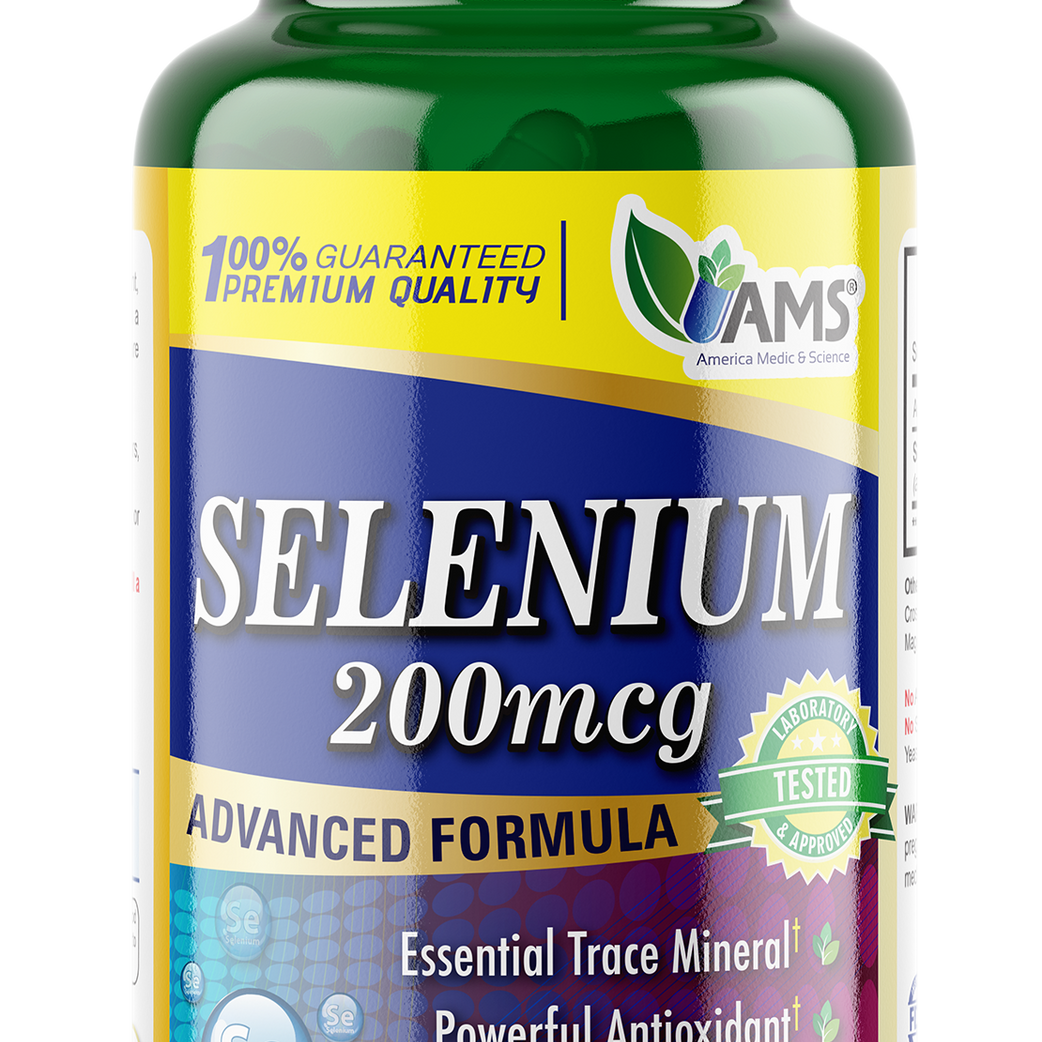 AMS SELENIUM 200MCG TAB 60s