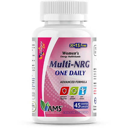 AMS Multi-NRG Women Multivitamin 45 Tablets - Med7 Online