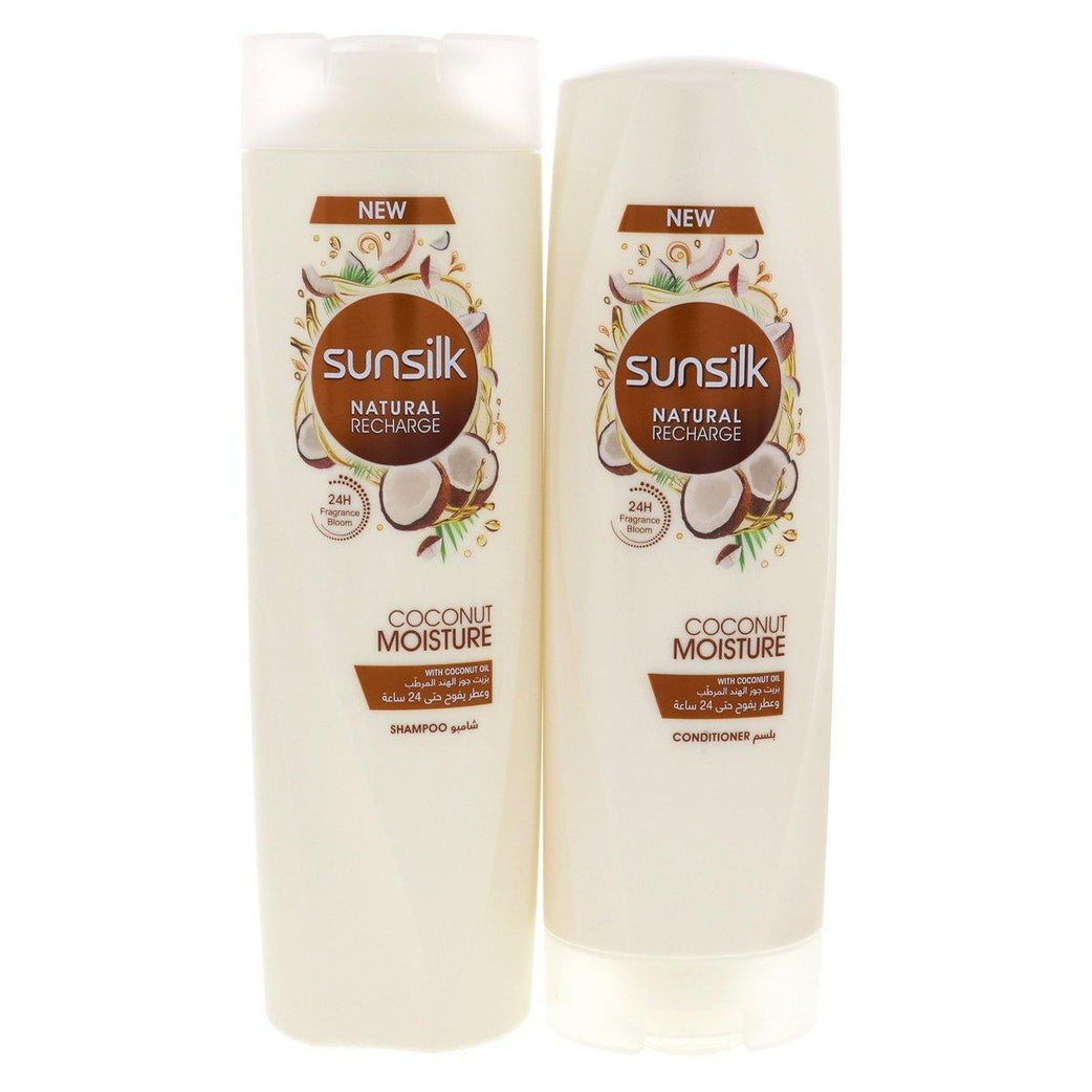 Sunsilk Coconut Moisture Shampoo 400ml + Conditioner 320ml - Med7 Online