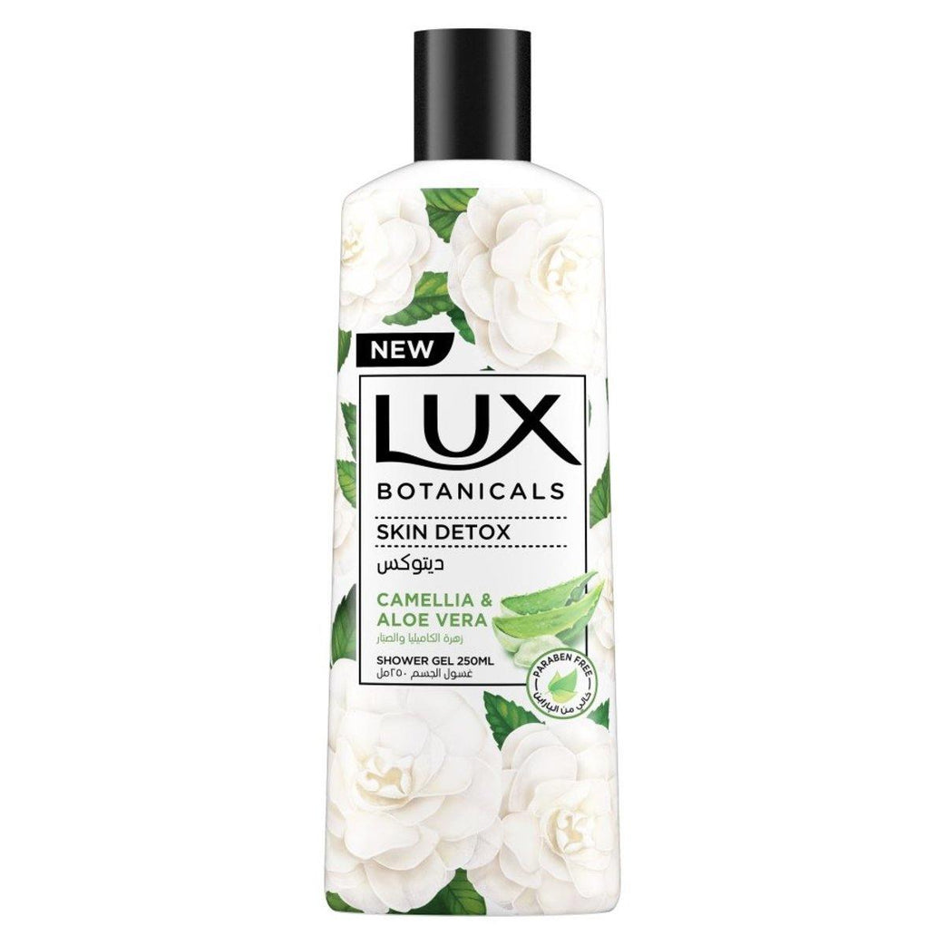 Lux Botanicals Perfumed Shower Gel Camellia And Aloe Vera, 250ml - Med7 Online