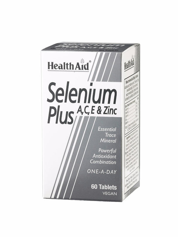 HEALTH AID SELENIUM PLUS TAB 60s