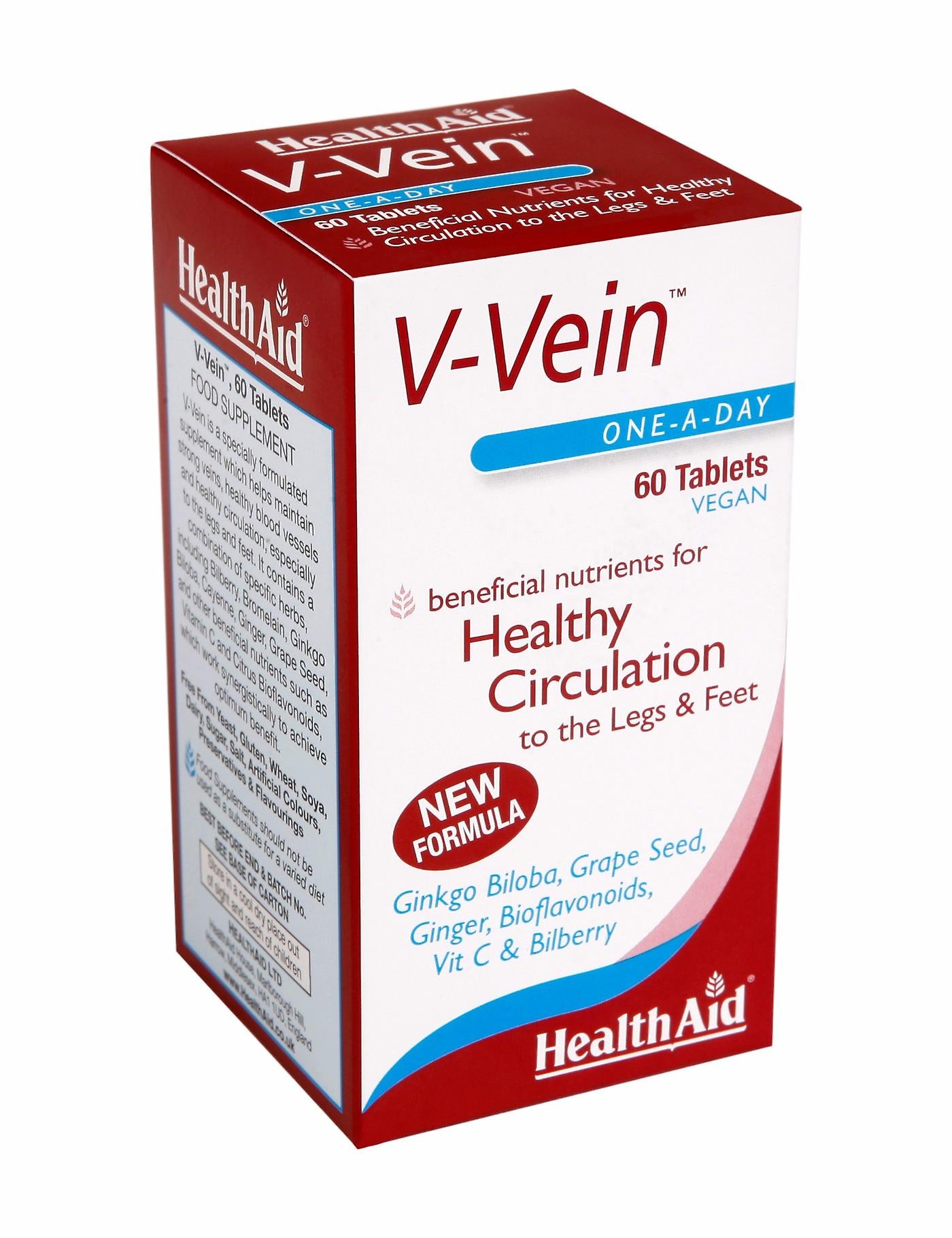 أقراص HEALTH AID V VEIN 60 قرصًا