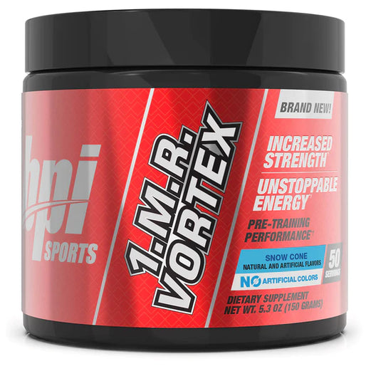 BPI Sports 1.M.R Vortex Pre Workout Powder, Non Habit Forming, Sustained Energy & Nitric Oxide Booster,POwer Juice