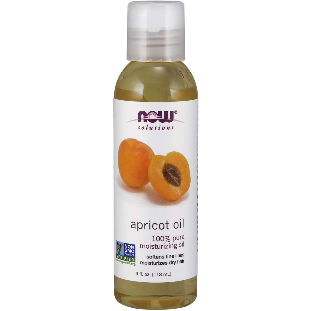 NOW Solutions Apricot Kernel Oil 4 oz 100% pure - Med7 Online