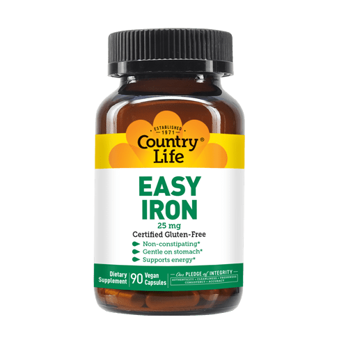 COUNTRY LIFE EASY IRON 25 مجم 90 كبسولة