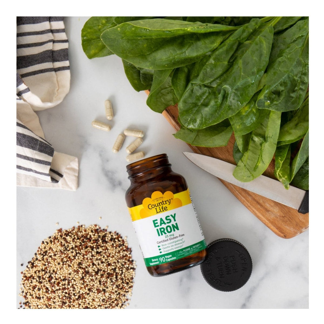 COUNTRY LIFE EASY IRON 25 مجم 90 كبسولة