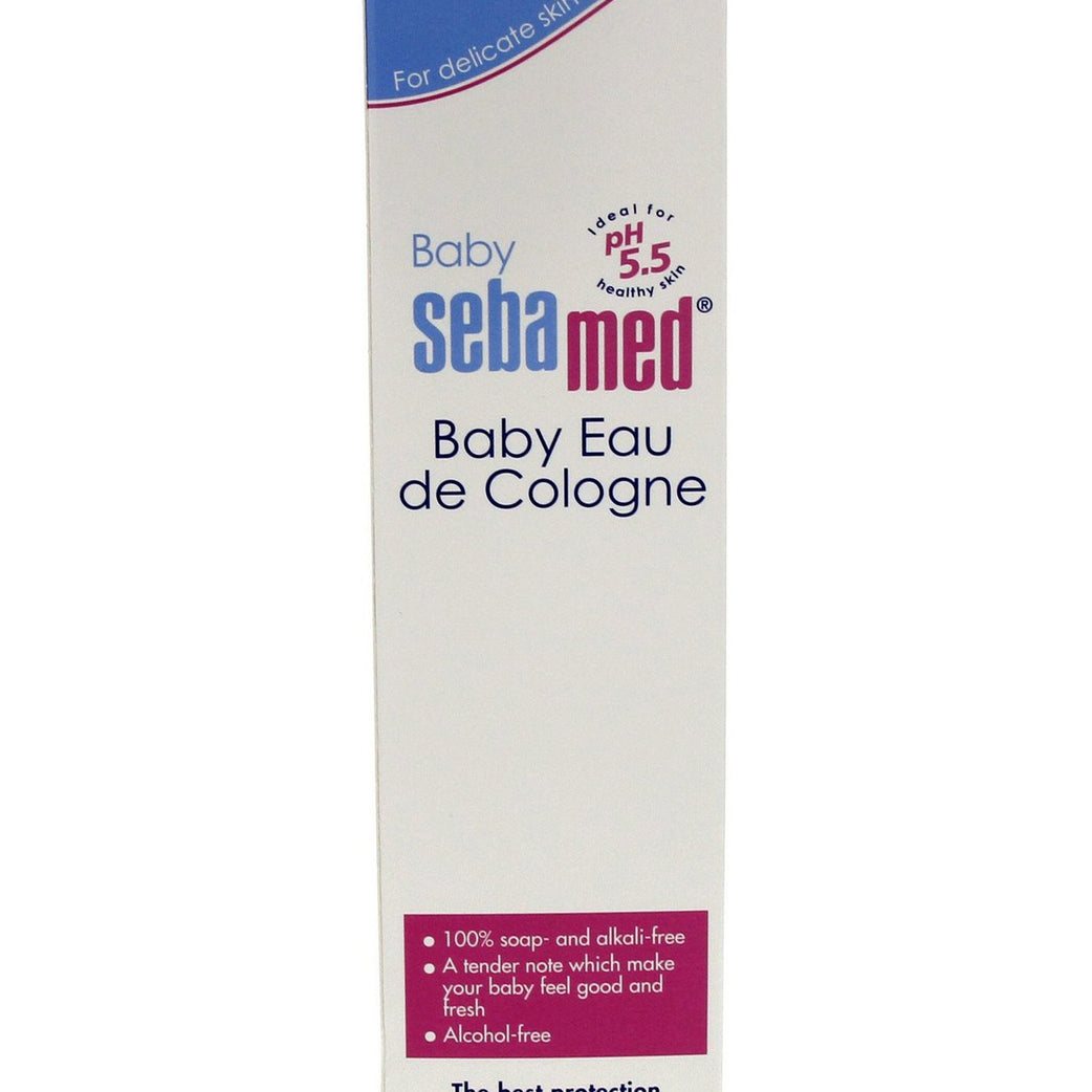 Sebamed Baby Eau De Cologne 250ml - White & Blue - Med7 Online
