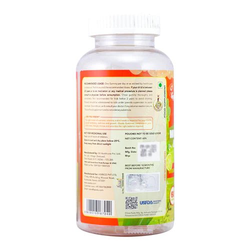 QAADU KIDS MULTIVITAMIN GUMMIES 60s