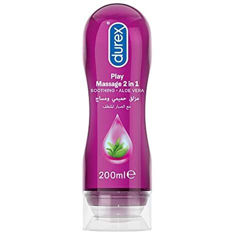 Durex Play Massage 2 In 1 Lubricant, Soothing, Aloe Vera- 200ml - Med7 Online