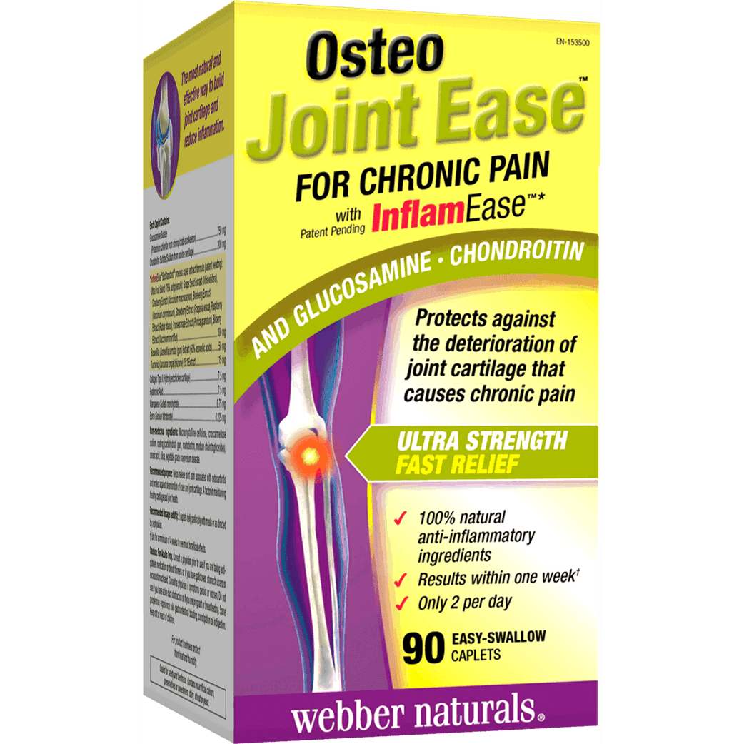 Webber Naturals Osteo Joint Ease® 90 Easy-swallow Caplets - Med7 Online