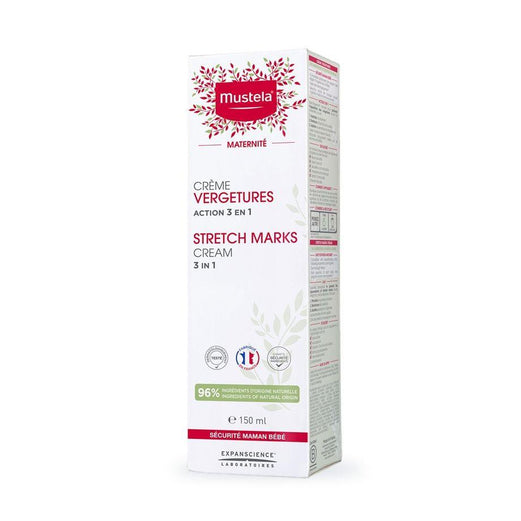 Mustela Stretch Marks Cream 3 In 1 - 150ml - Med7 Online