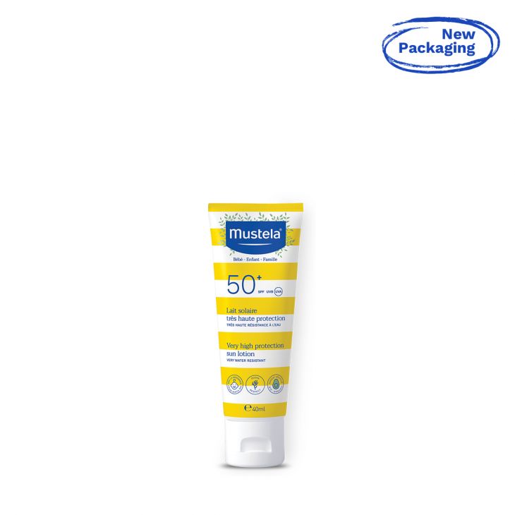 MUSTELA  VERY HIGH PROTECTION SUN LOTION  40 ML