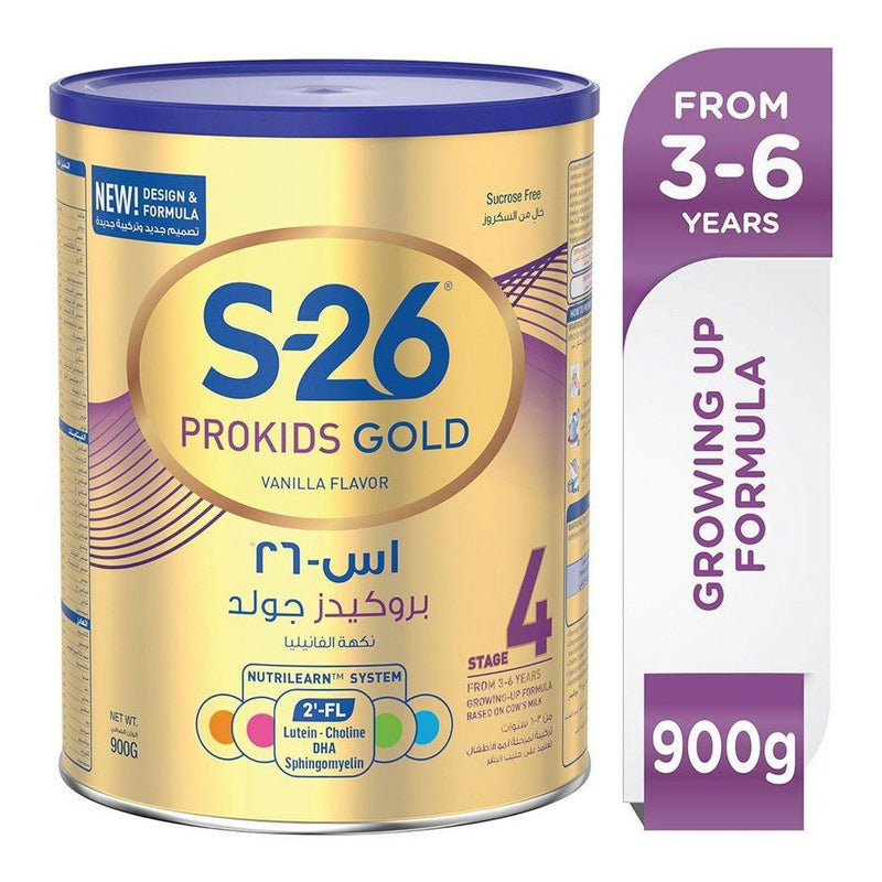 Wyeth S-26 Prokids Gold Stage 4 Baby Formula - Multiple Size ( 400g / 900g ) - Med7 Online