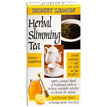 21st Century Slimming Tea - Honey Lemon - 24 Teabags - Med7 Online