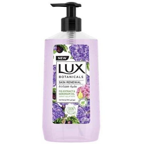 Lux Botanicals Hand Wash Fig Extract and Geranium Oil, 250 ml - Med7 Online