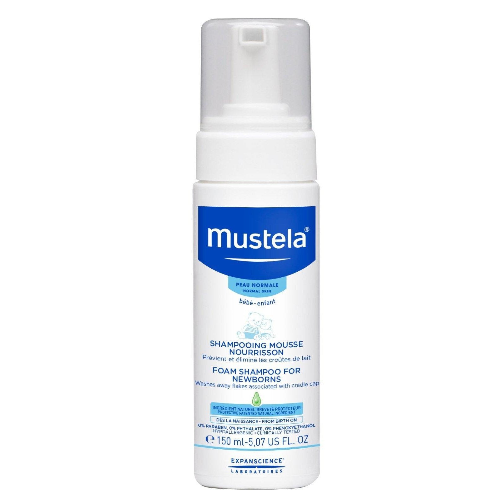 Mustela Foam Shampoo for Newborns - 150 ml - Med7 Online