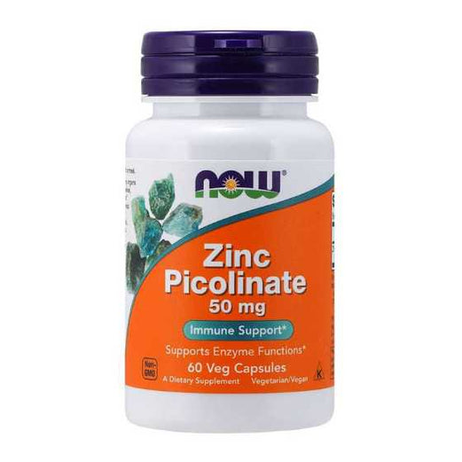 NOW ZINC PICO 50MG 60'S - Med7 Online