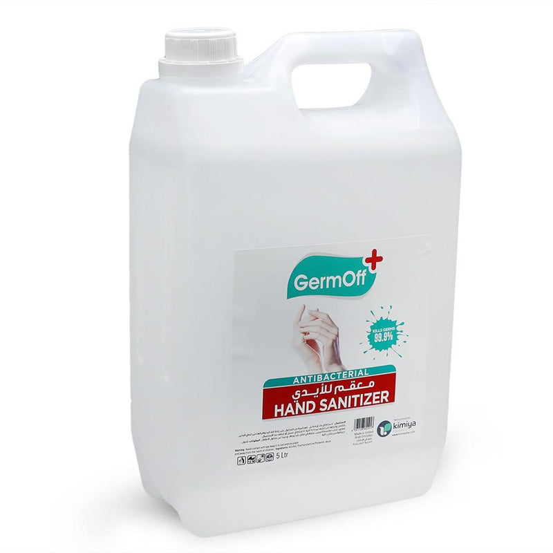 GermOff plus Antibacterial Hand Sanitizer 5 Ltr - Med7 Online