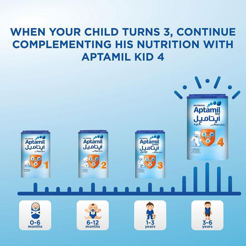 Aptamil Junior 3 Growing Up Milk, 400g & 900g - Med7 Online