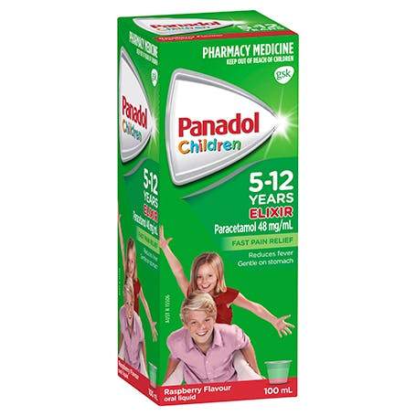 Panadol Elixir 5-12 Years 100ml - Med7 Online