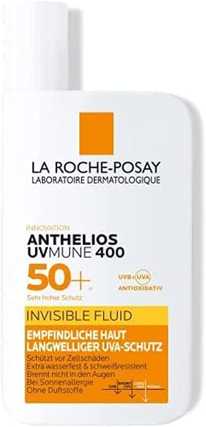 LA ROCHE POSAY  Anthelios UVmune 400 Invisible Fluid SPF50+ Fragrance Free 50ml