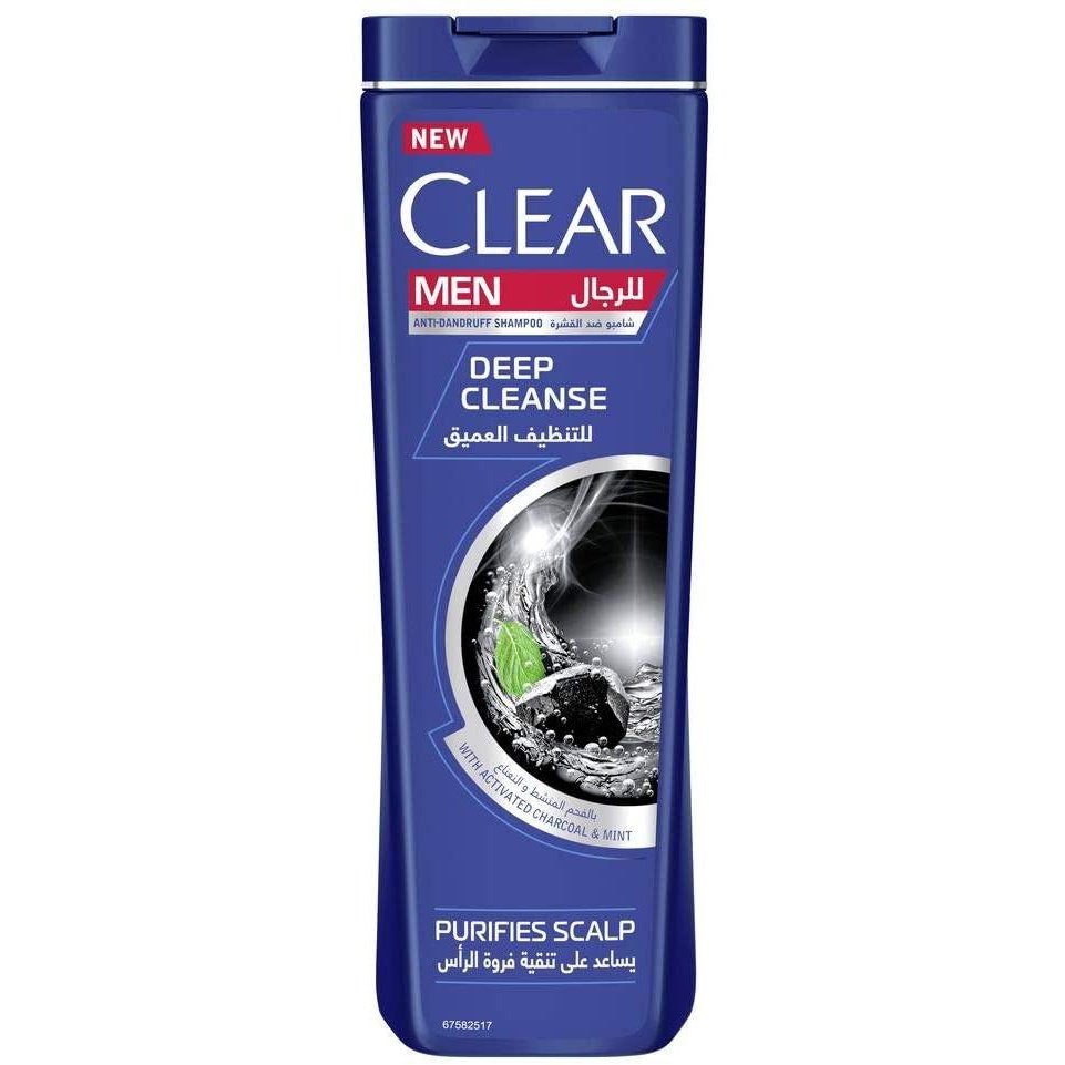 Clear Men's Anti-Dandruff Shampoo Deep Cleanse, 400 ml, - Med7 Online