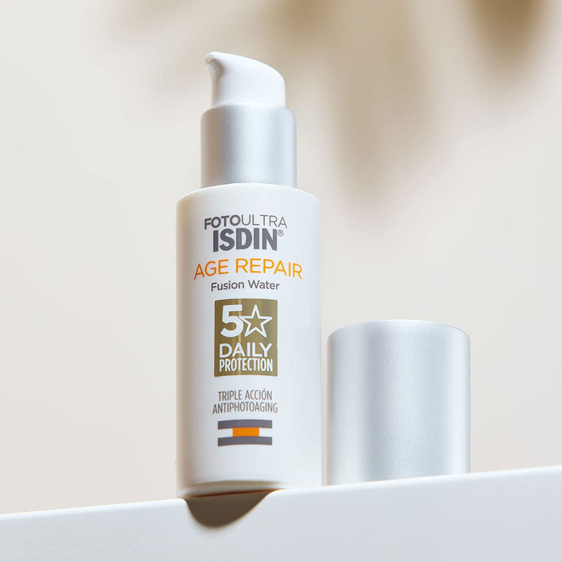 ISDIN FotoUltra Age Repair FW SPF 50 50ml | Daily facial sun cream | Triple anti-ageing action - Med7 Online